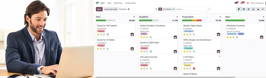 Demo Odoo CRM